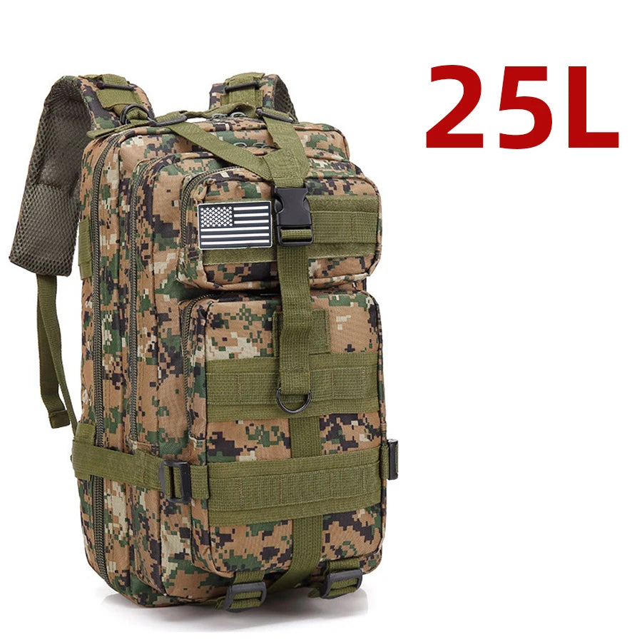 Wasserdichter taktischer MOLLE-Rucksack (laptopkompatibel)
