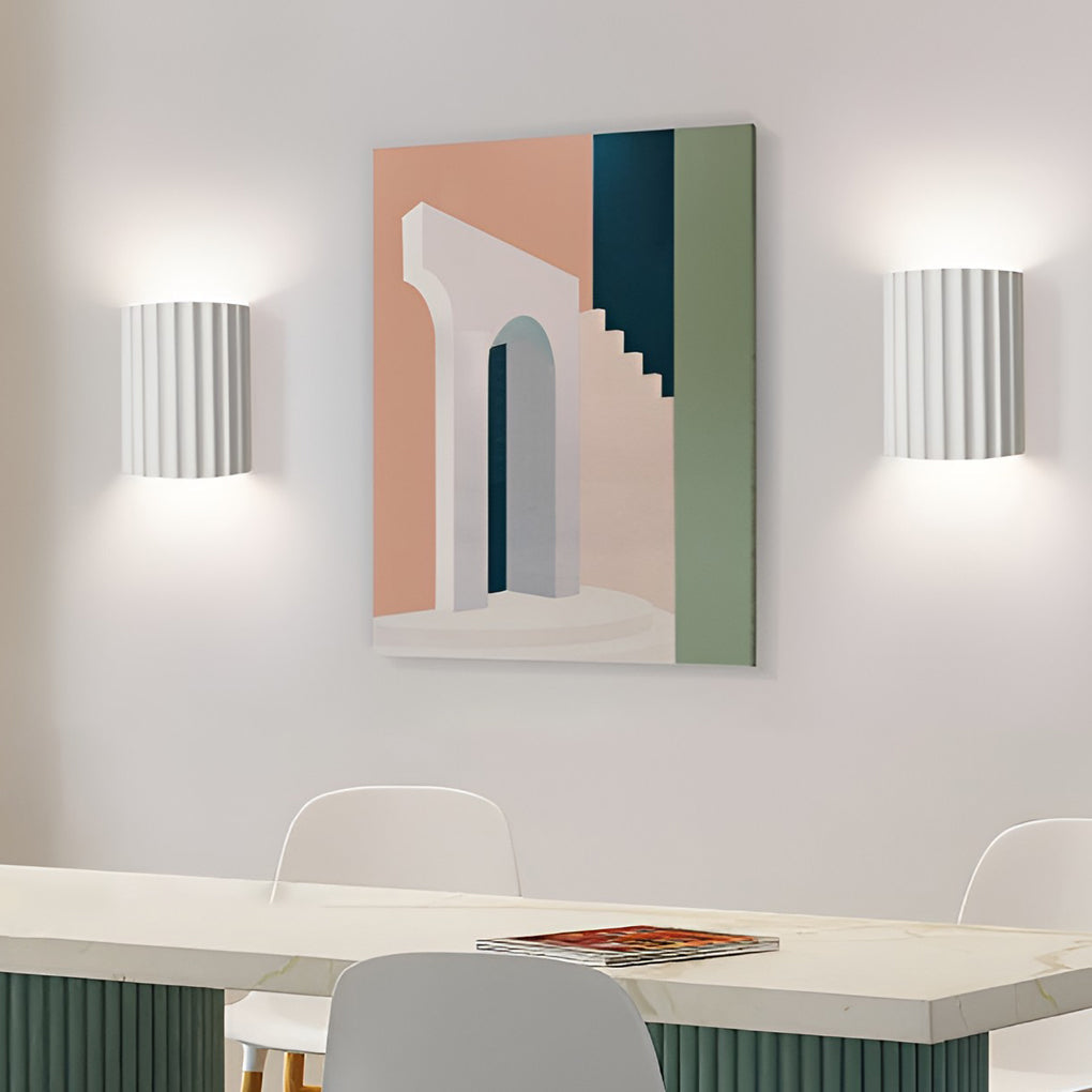 Variant image for Skandinavisk Væglampe i Høj Kvalitet med Rå Design – Kompakt 15 cm, Ideel til Moderne Indretning-2