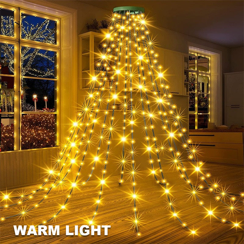 LumaStar Cascade LED-ringlys — Fortryll dine ferier