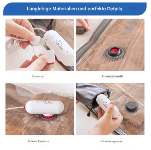 AirSqueeze Pro — Stressfreies Verpacken freisetzen