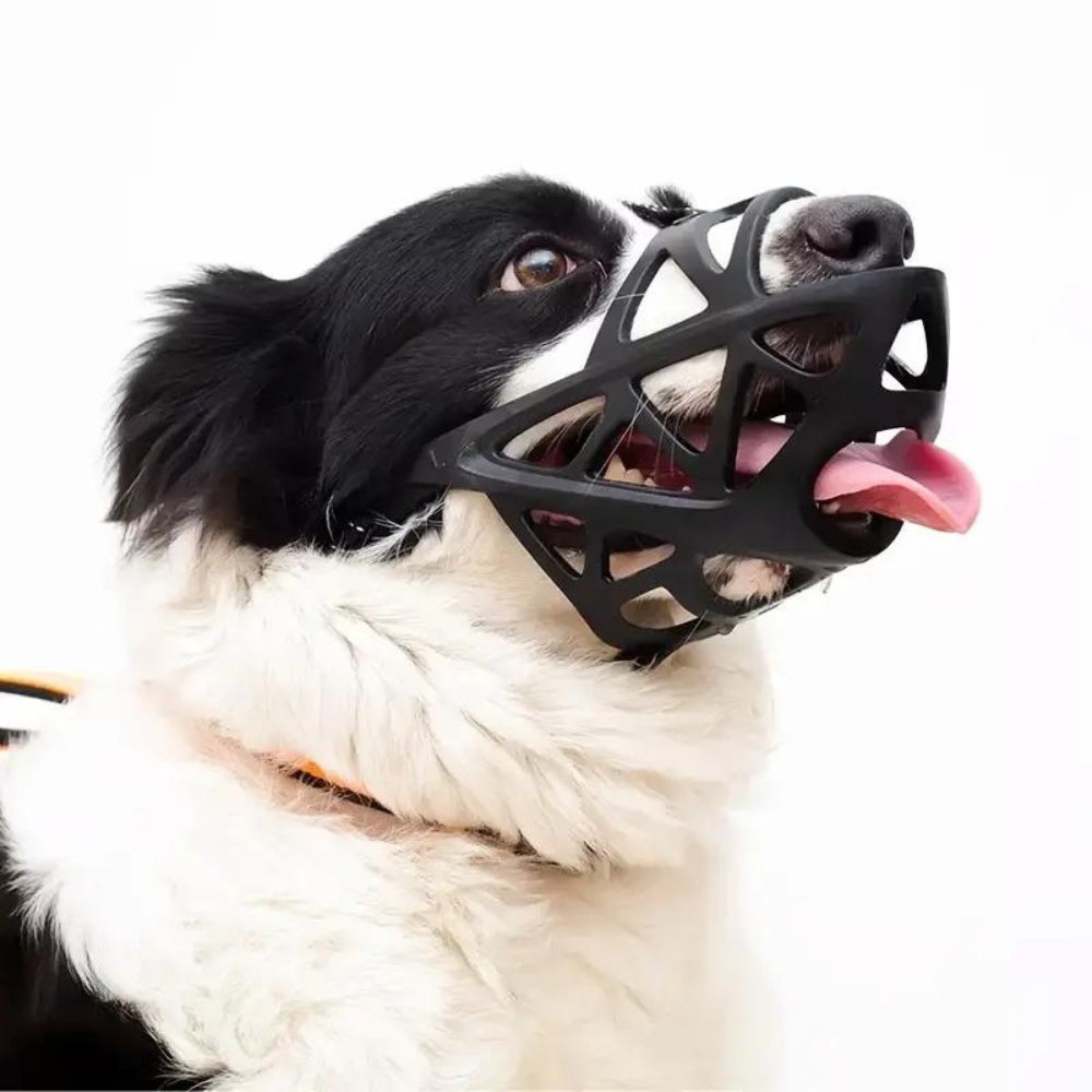 CalmiSure —  Hundemasker til hvalpe – åndbart hundeovertræk – gømaske til kæledyr