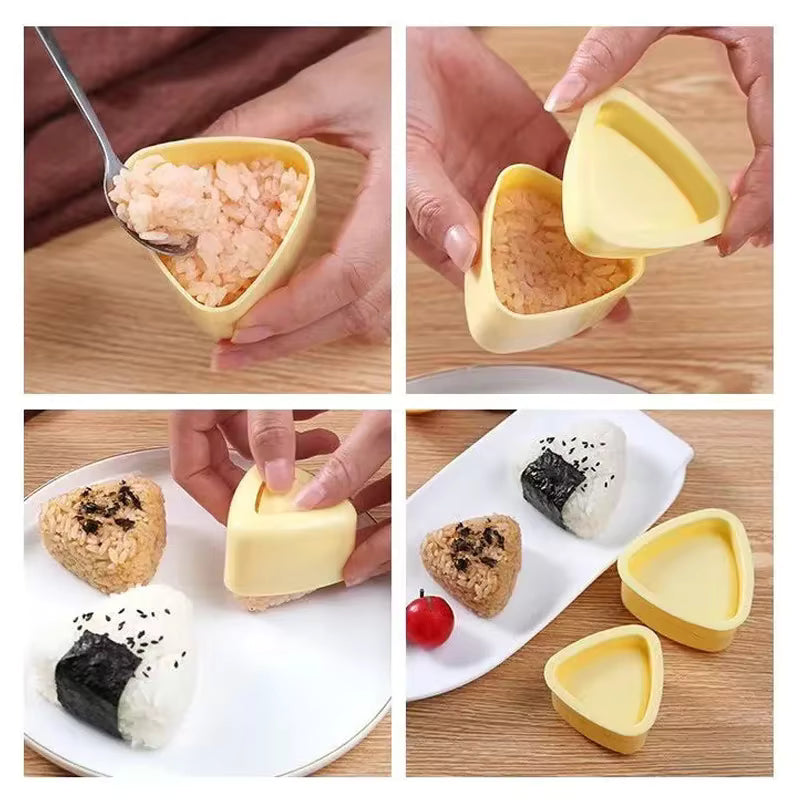 Spülmaschinenfeste Onigiri-Form ohne Reinigung (S & L)