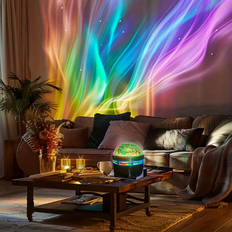 Celestia | Aurora LED-Stimmungslicht RGB-Fernbedienung - Sternenhimmel-Projektor für Schlafzimmer, Wohnkultur und Entspannung