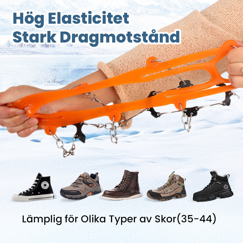 GlacierGrip Sko Spikes med Skridsikring — Trygge Skridt Hver Vinter