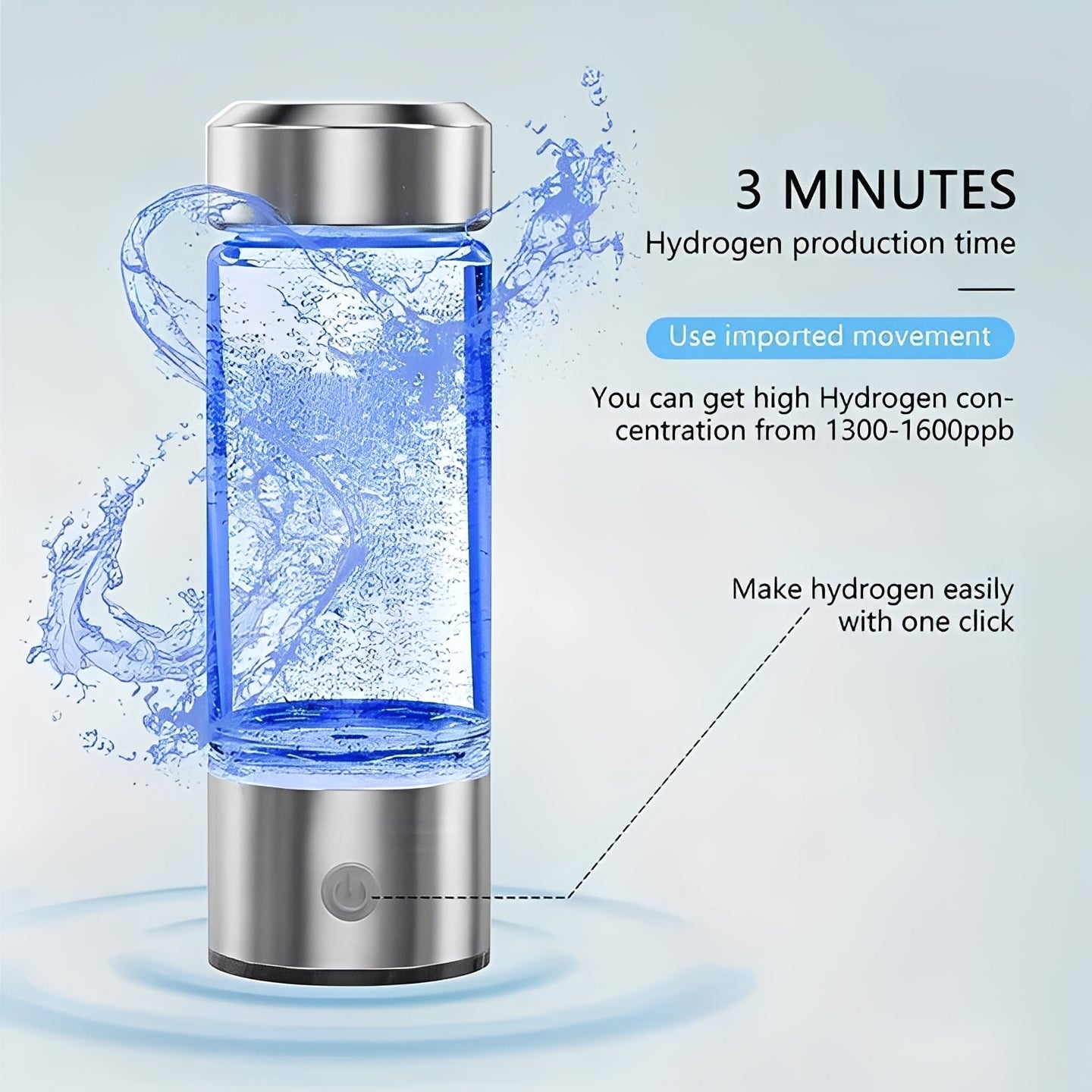 HydraVibe — Sofortige Energie. Reine Kraft.