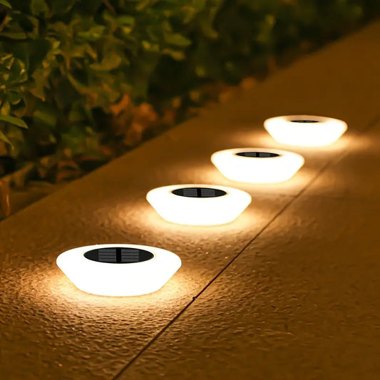 SolarLux - Luxuriöse und funktionale Solarpanel-Stehlampen - 4 Stück