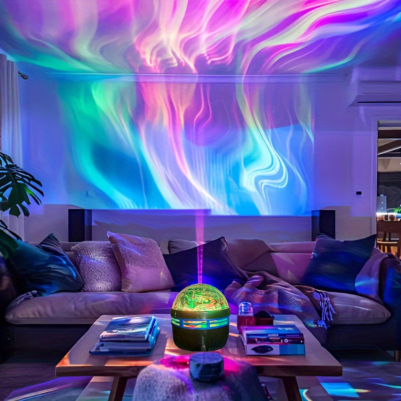 Celestia | Aurora LED-Stimmungslicht RGB-Fernbedienung - Sternenhimmel-Projektor für Schlafzimmer, Wohnkultur und Entspannung