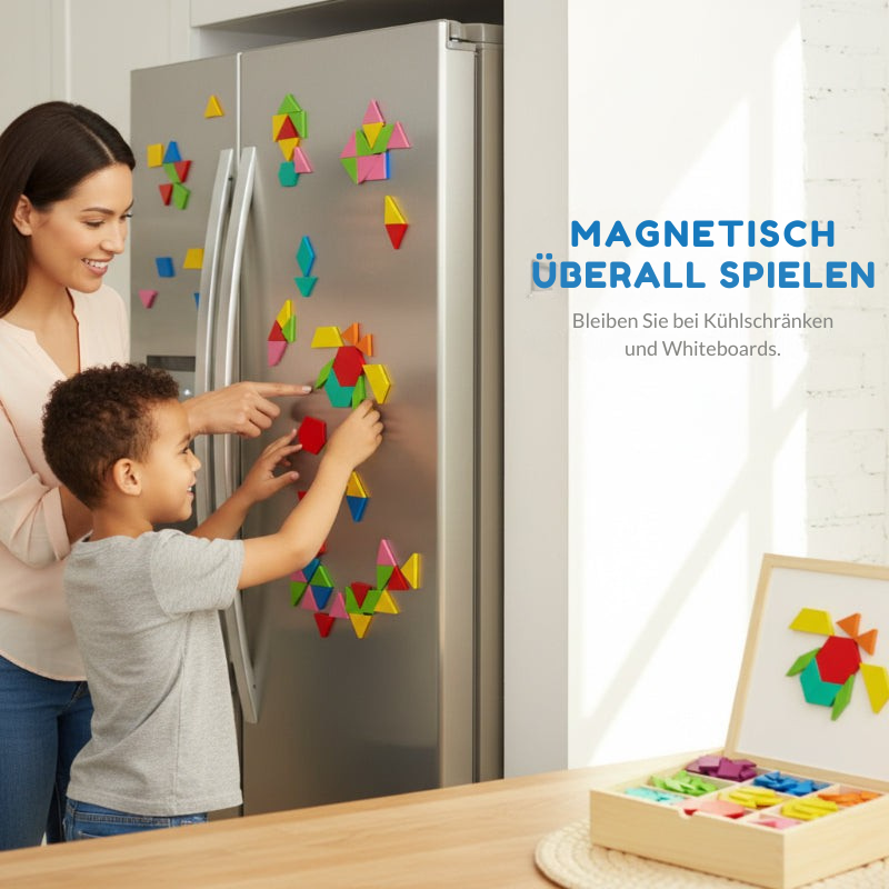 BrainCraft Builders Magnetisches Puzzle — Entfache sofort die Fantasie