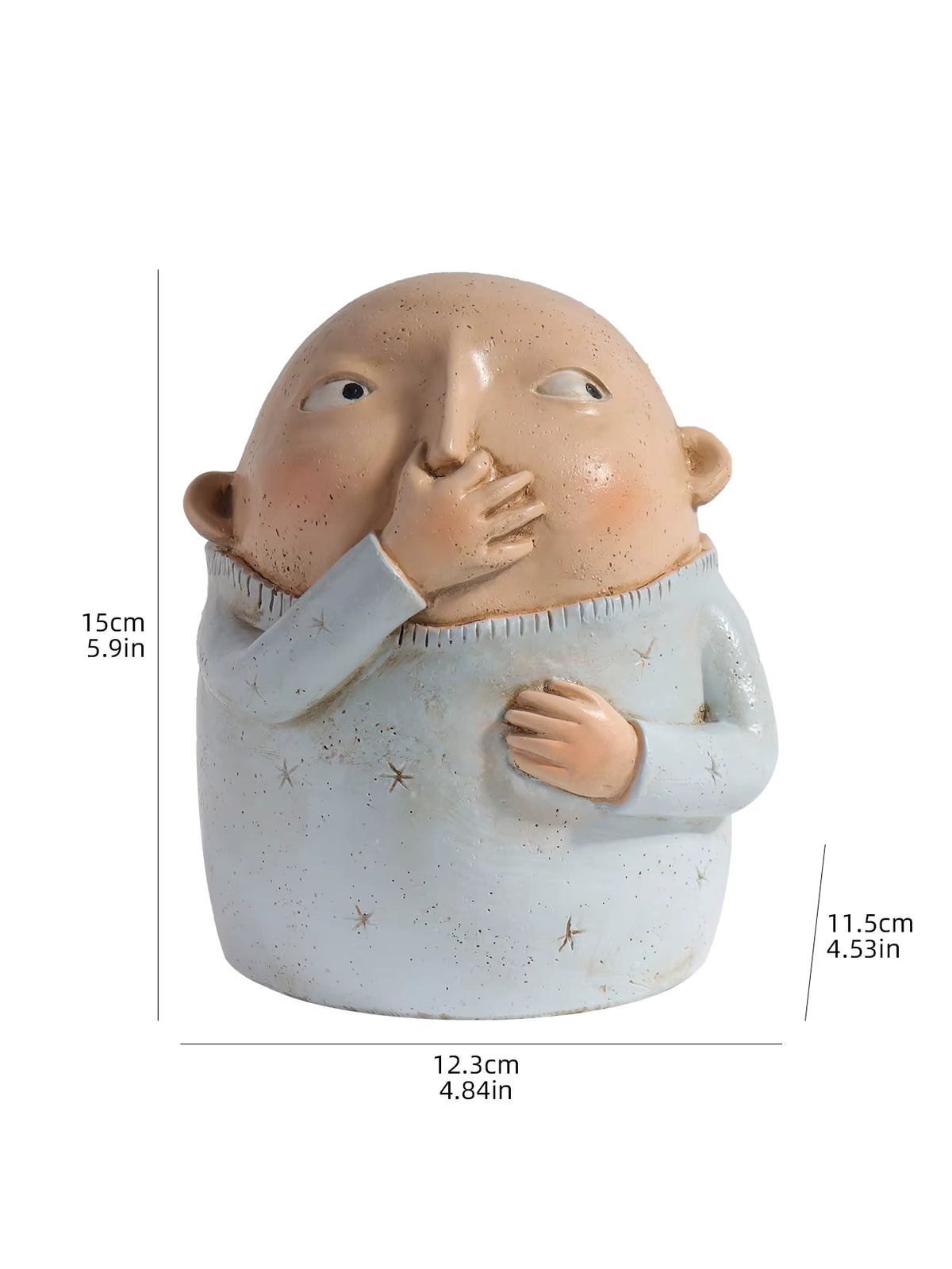 Märchenhafte Harz-Dekorfigur (15 cm)