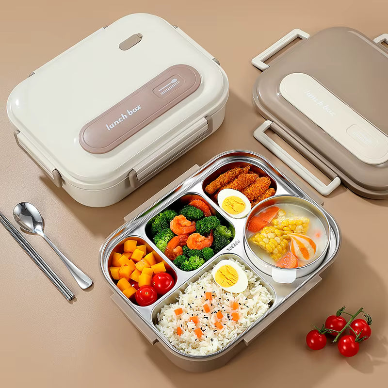 Vakuumisolierte, auslaufsichere Lunchbox aus rostfreiem 304er Edelstahl