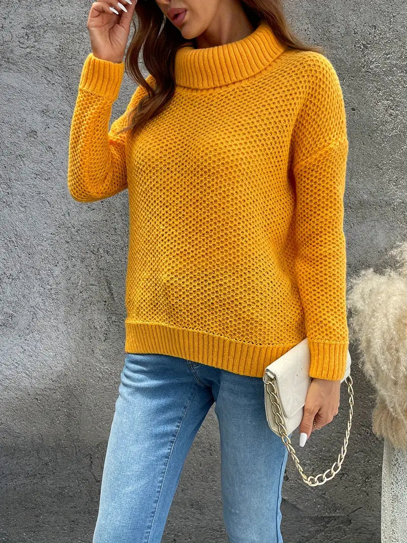 Sophie - Rollkragenpullover für Frauen | Vielseitiges Design für jeden Anlass