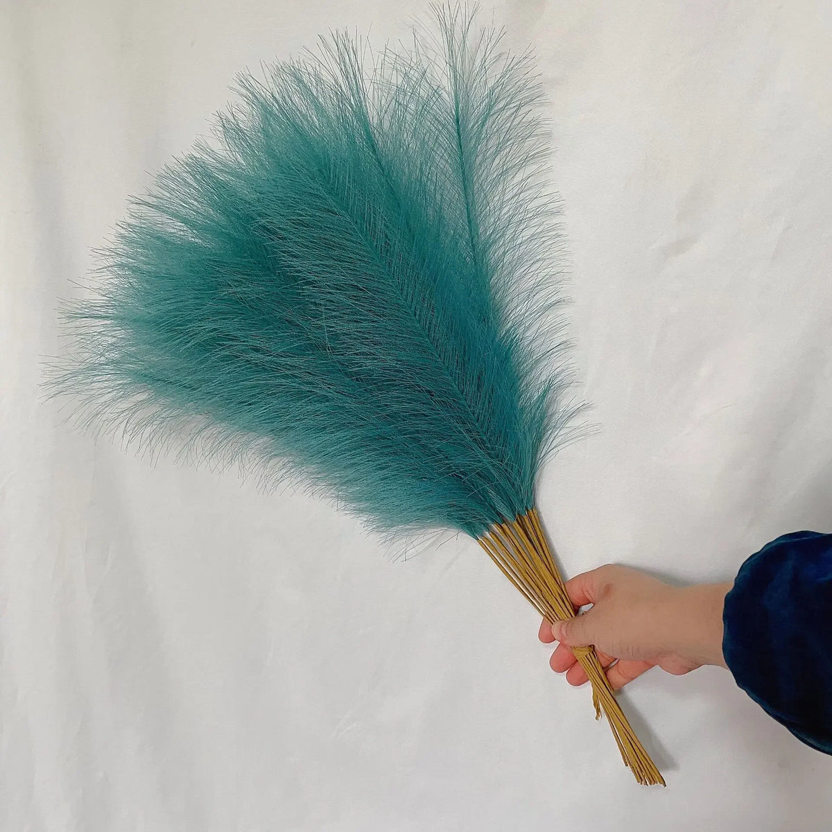 Künstlicher Pampasgrasstiel aus Seide (53–55 cm)