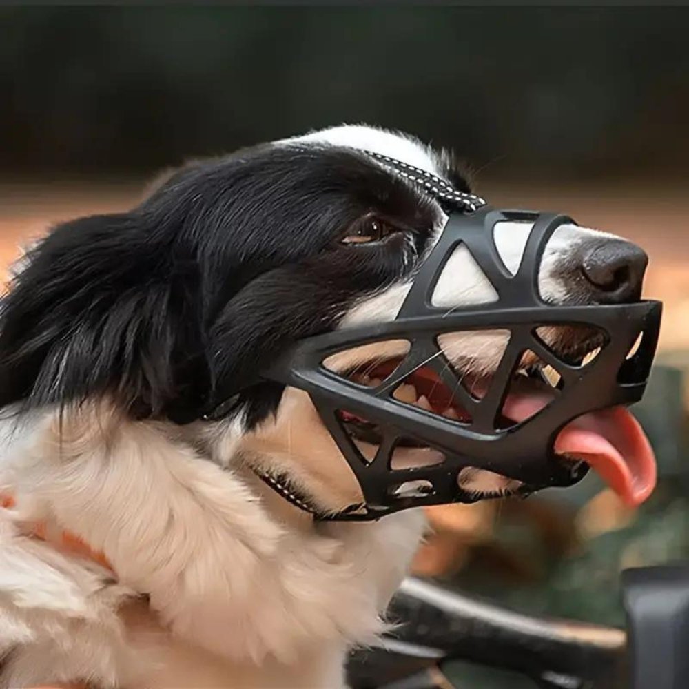 CalmiSure —  Hundemasker til hvalpe – åndbart hundeovertræk – gømaske til kæledyr