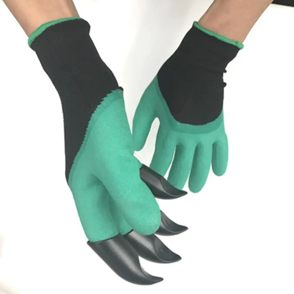 Schutzhandschuhe für den Garten mit Krallen an den Fingerspitzen