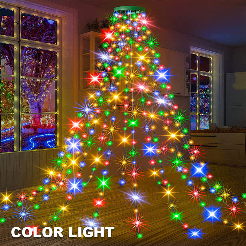 LumaStar Cascade LED-ringlys — Fortryll dine ferier