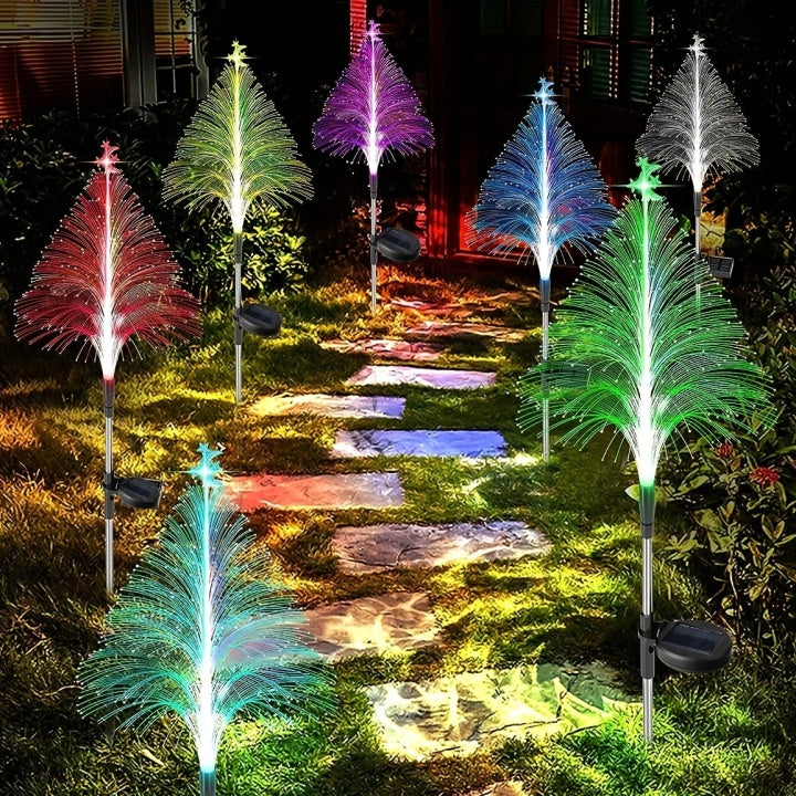 LumiVerdes 3-delte solcellelys træer — forvandl aftener, skab glæde