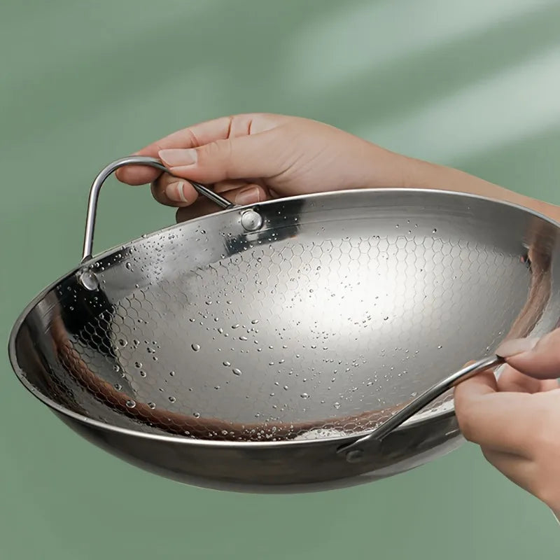 Ridsefast voksmønstret nonstick pande (29 cm)