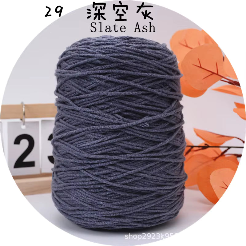 Holdbar 8-trådet flerfarvet tufting garn (400g)