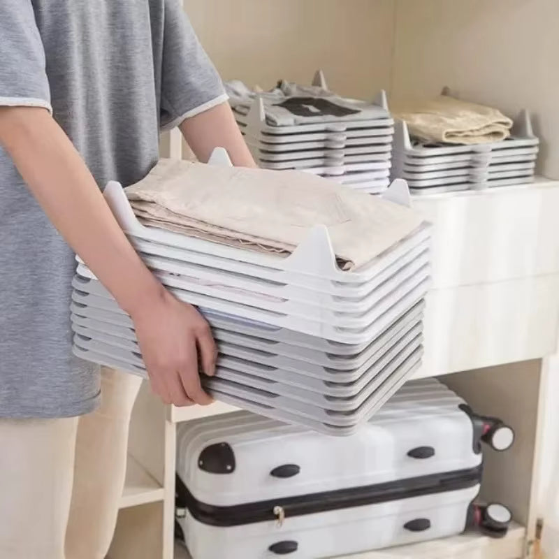 Stapelbarer faltbarer Kleiderorganizer (Schublade und Reise)