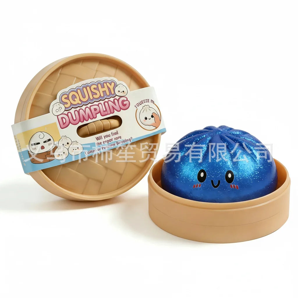 Kæmpe Langsomt Hævende Glimmer Dumpling Squishy Legetøj