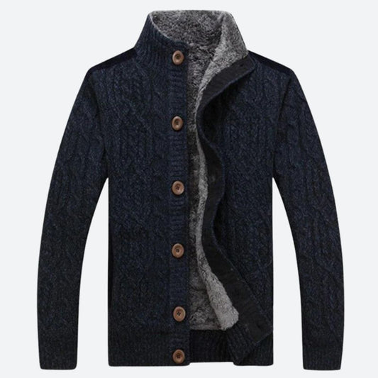 HerbstMagic - Strickjacke für Männer mit Kabelstrickmuster | Klassischer Charme für kalte Tage
