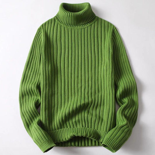 Luca - Bequemer Wollpullover mit Rollkragen | Eleganz und Wärme für kalte Tage