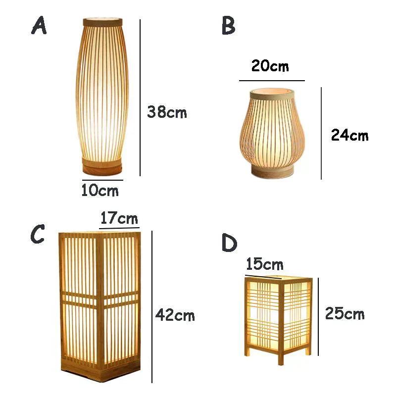 ZenLicht - Lampe im japanischen Stil