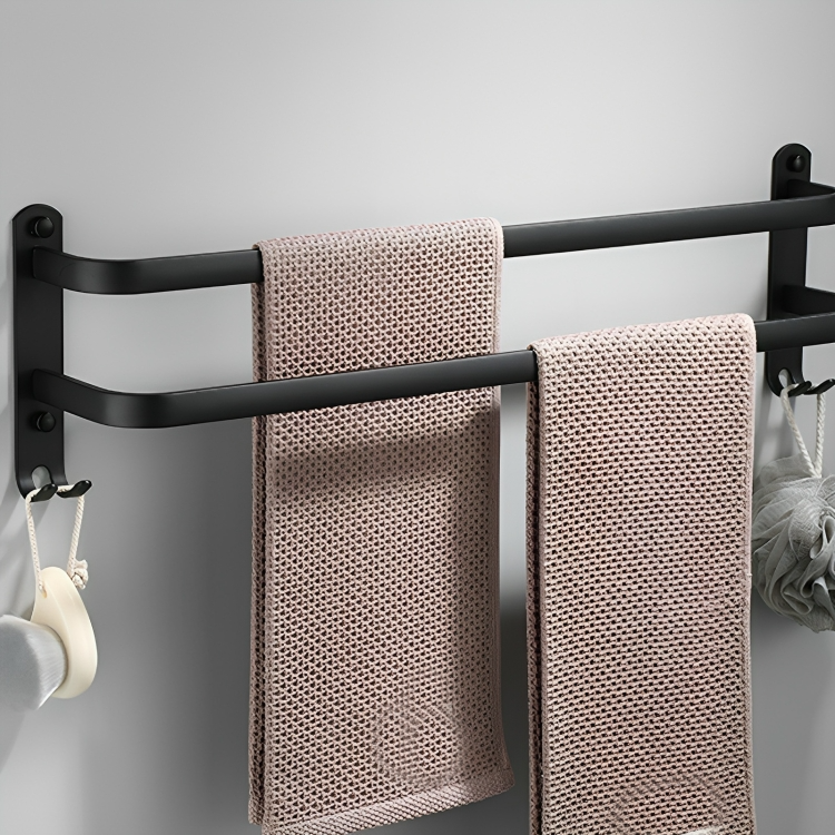 Feinpik - Handtuchstange mit Haken