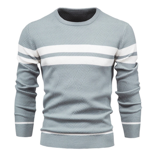 ElegantFit - Strickpullover mit Rundhalsausschnitt