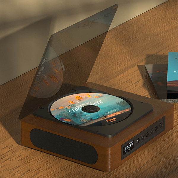 RetroSound - Bluetooth Typ-C Retro-CD-Player