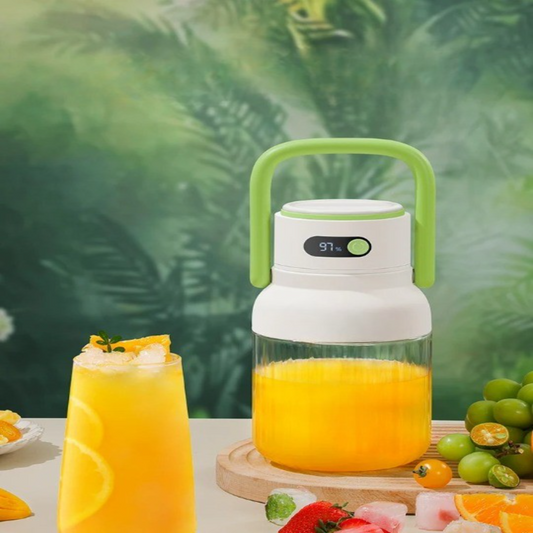 BlendGo - batteriebetriebener kompakter Smoothie-Mixer mit 12 Klingen