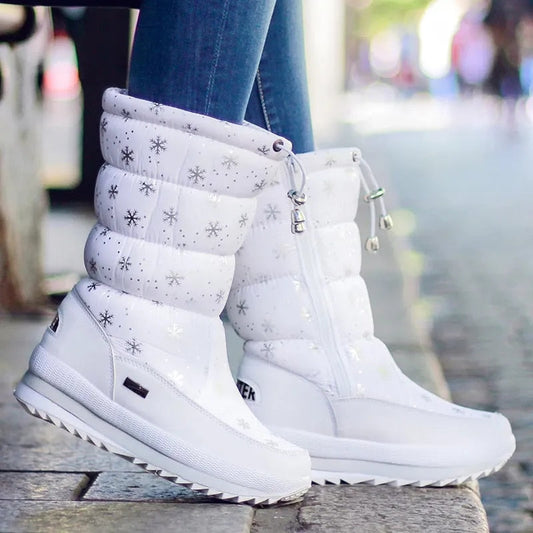 CozyGuard - Bequeme wasserdichte Winterstiefel für Frauen