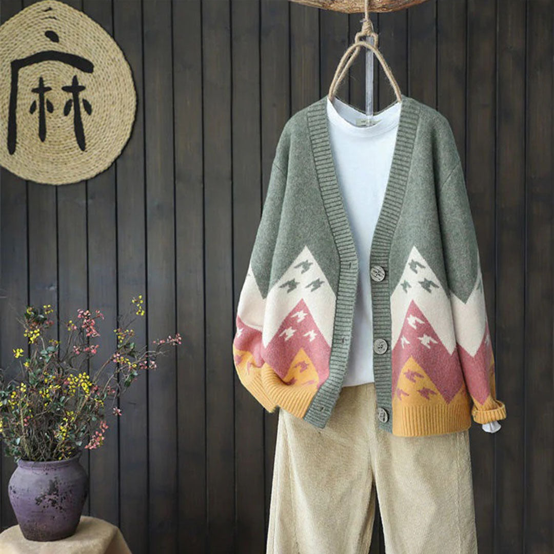 Elina - Klassischer bequemer Cardigan