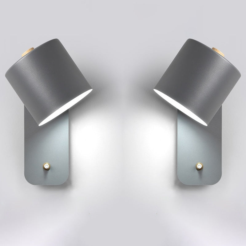 LumaLux - Moderne LED-Wandleuchten mit Schalter Innenbeleuchtung | 50% RABATT
