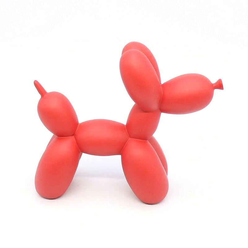 ColorPup - Skulptur eines Luftballonhundes in lebendigen Farben