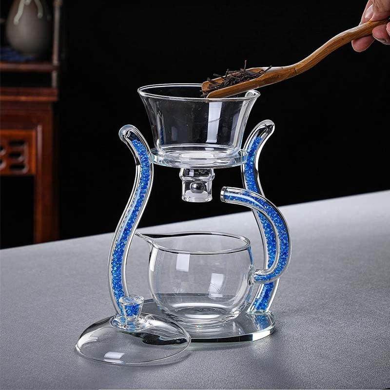 PureSteep - Luxuriöse magnetische Teebereitungseinheit aus Kristall