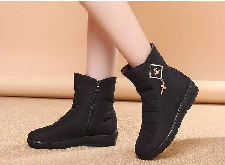 Brianna - Warme orthopädische wasserdichte Stiefel