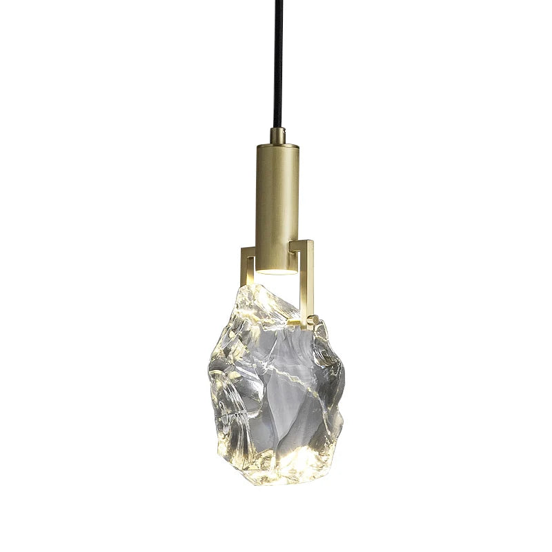 LumiÉlégance - Licht Luxus Moderne Kristall Pendelleuchte, Elegante hängende Lichtgestaltung