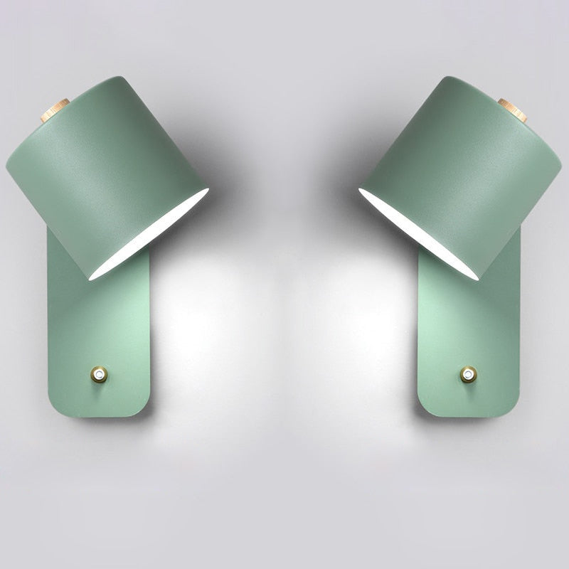 Variant image for Moderne LED Væglampe i Metal - Energieffektiv Belysning til Stue, Gange og Kontor-4