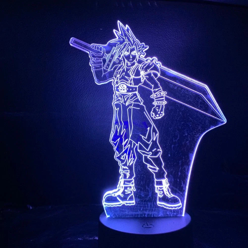 Variant image for 3D Fantasi Lampe med Touch Kontrol og 7 Farver – Kreativ Belysning til Hjemmet-21