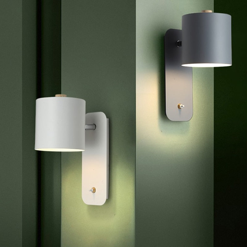 LumaLux - Moderne LED-Wandleuchten mit Schalter Innenbeleuchtung | 50% RABATT