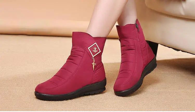 Brianna - Warme orthopädische wasserdichte Stiefel