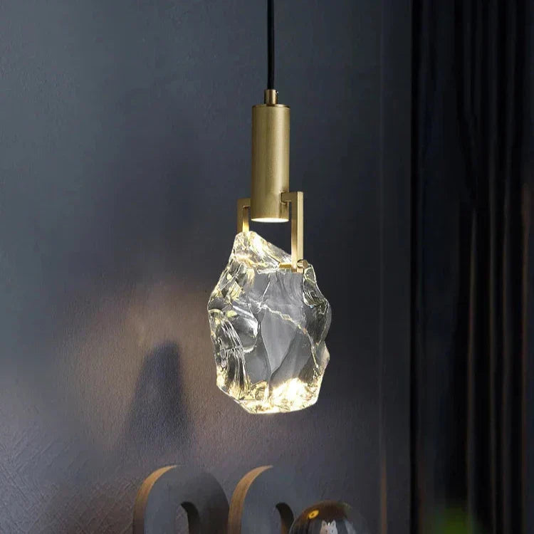LumiÉlégance - Licht Luxus Moderne Kristall Pendelleuchte, Elegante hängende Lichtgestaltung