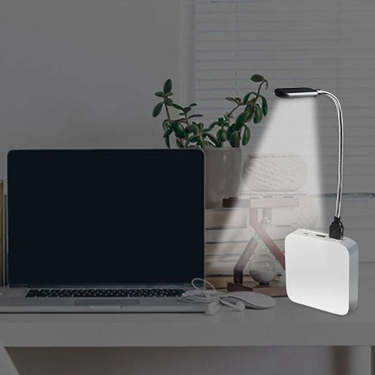 Mini USB LED Buchlampe | 4 LED-Lampen | Augenschutz & tragbare Nachtlampe