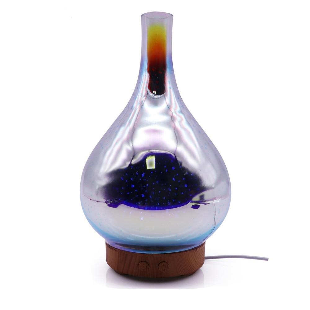 VuurDiffuser Luftfugter med 3D LED-belysning – Aromaterapi og Natlampe i Kompakt Design-2