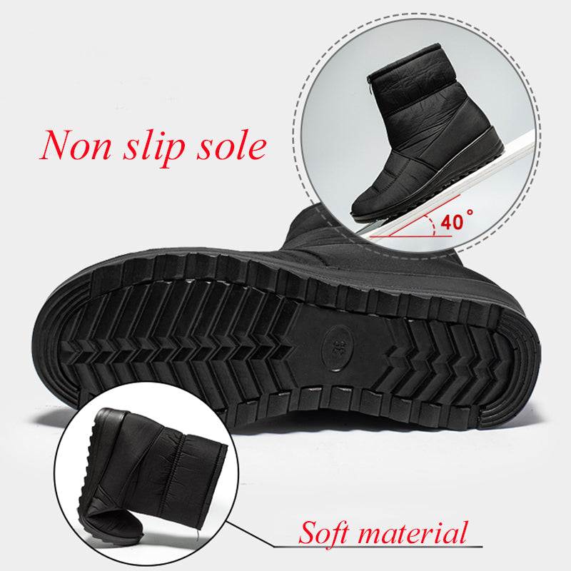Brianna - Warme orthopädische wasserdichte Stiefel