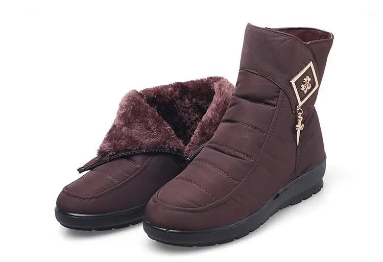 Brianna - Warme orthopädische wasserdichte Stiefel