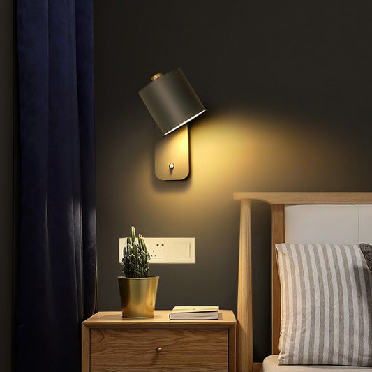 LumaLux - Moderne LED-Wandleuchten mit Schalter Innenbeleuchtung | 50% RABATT