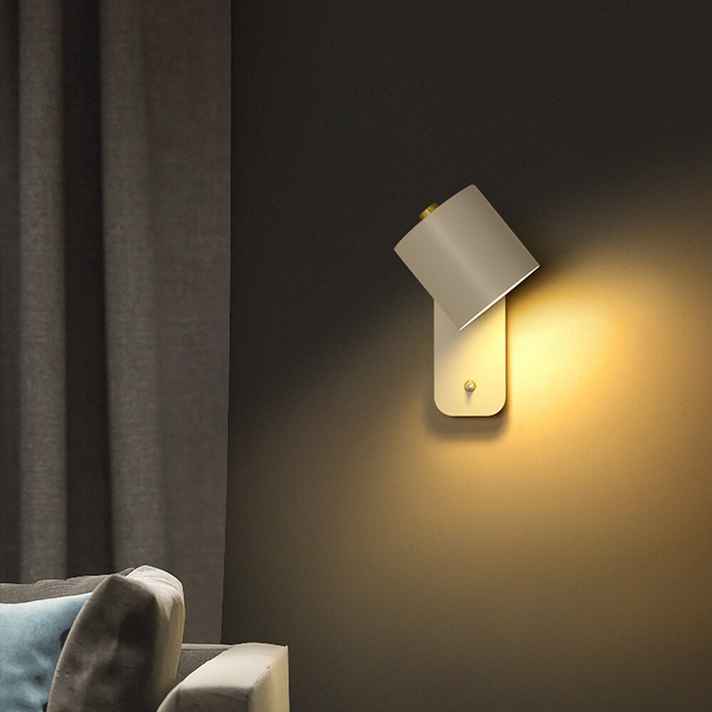 LumaLux - Moderne LED-Wandleuchten mit Schalter Innenbeleuchtung | 50% RABATT