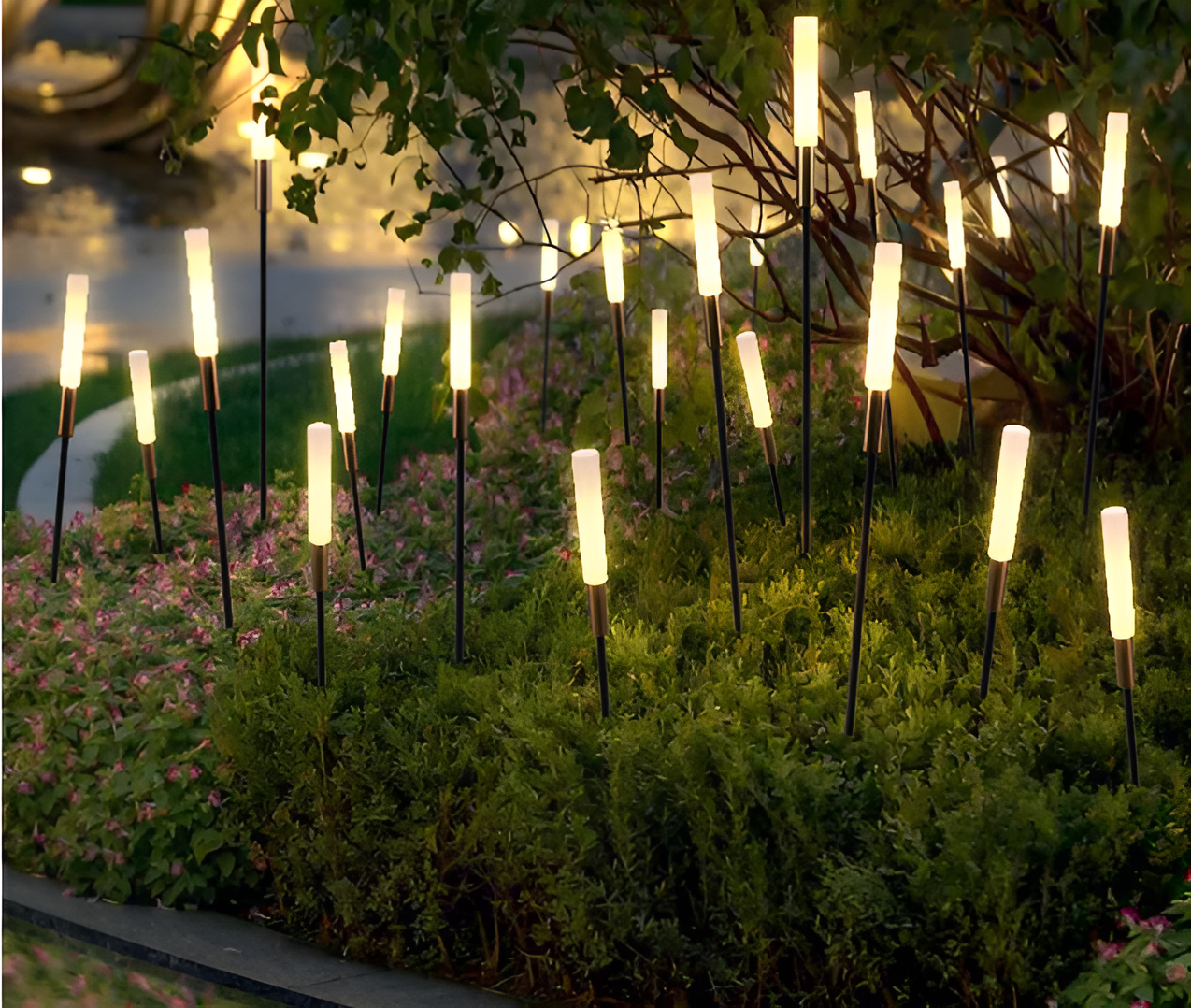 LumiRite - Solarbetriebene Gartenlampe